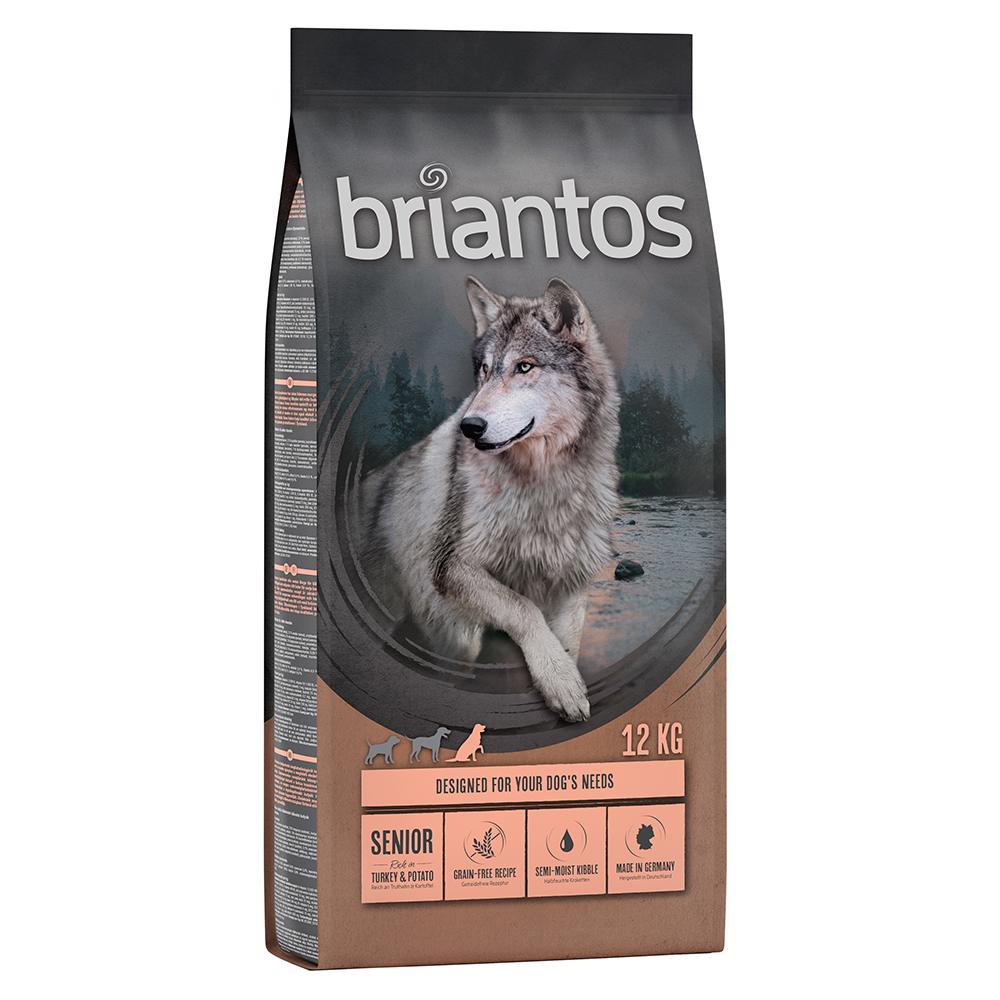 Briantos Senior, indyk z ziemniakami, bez zbóż - 12 kg
