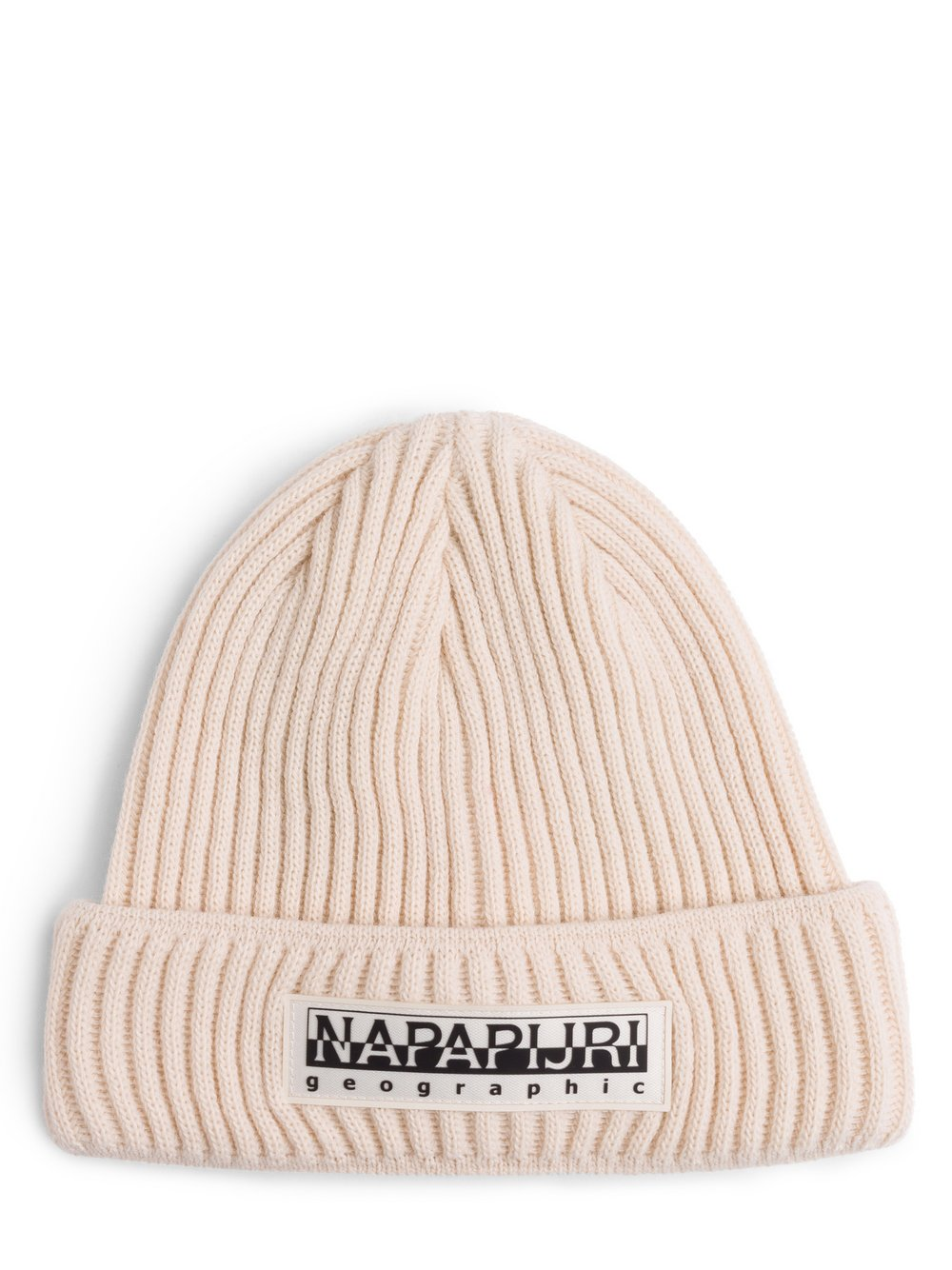 Napapijri Czapka męska - Vispa Mężczyźni Sztuczne włókno beżowy, ONE SIZE