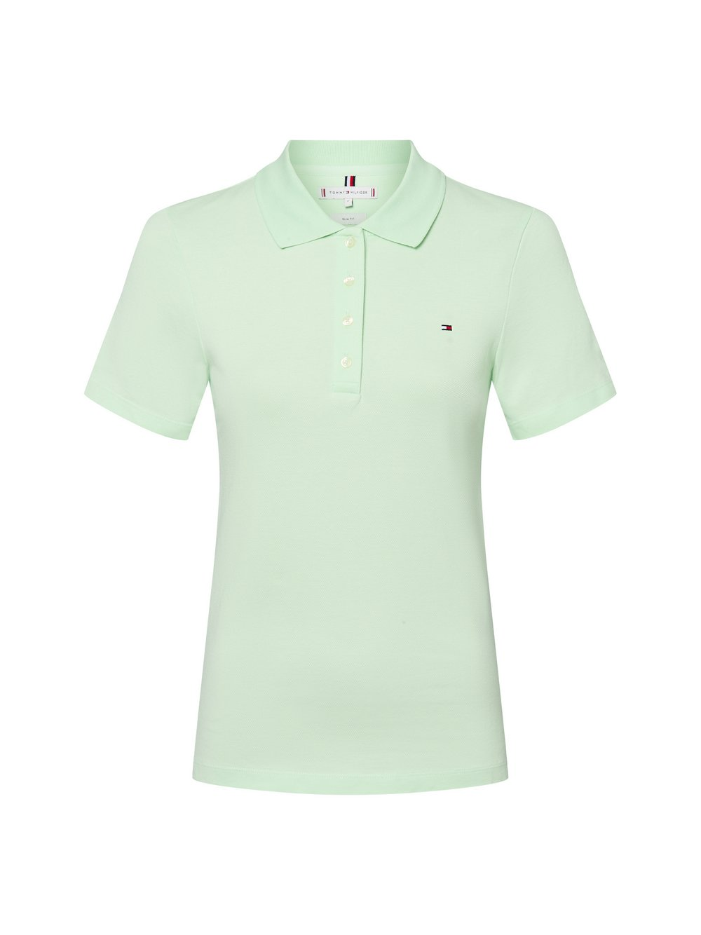 Tommy Hilfiger Damska koszulka polo Kobiety Bawełna zielony, XL