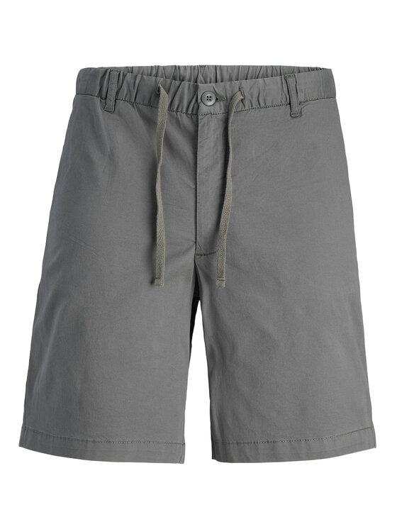 Jack & Jones Junior Szorty materiałowe Jaiden 12275013 Szary Loose Fit