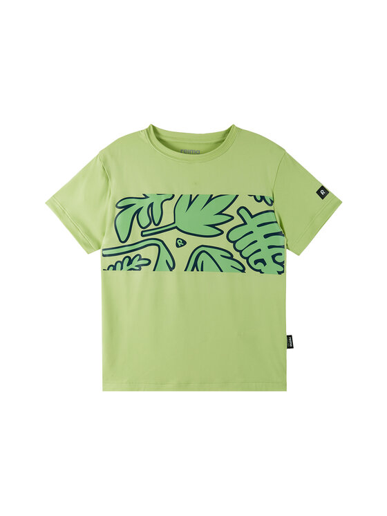 Reima T-Shirt 5200189B Zielony Regular Fit