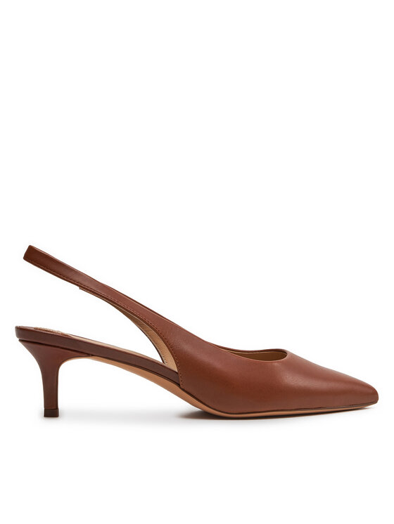 LAUREN RALPH LAUREN Czółenka 802927937002 Brązowy