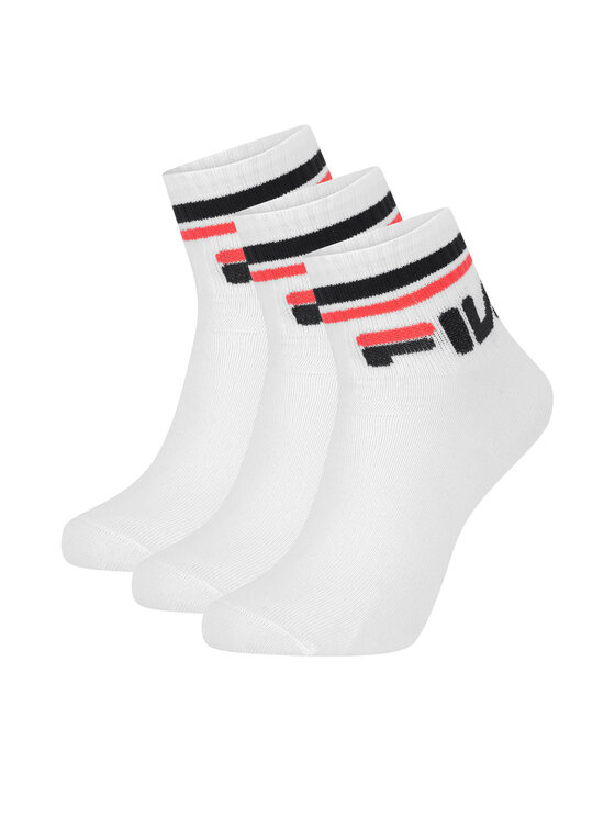 Fila Skarpety krótkie F9398-AW24 (3-pack) Biały