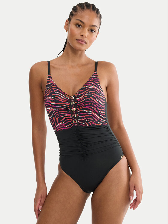 Triumph Strój kąpielowy Summer Wild 10226573 Czarny