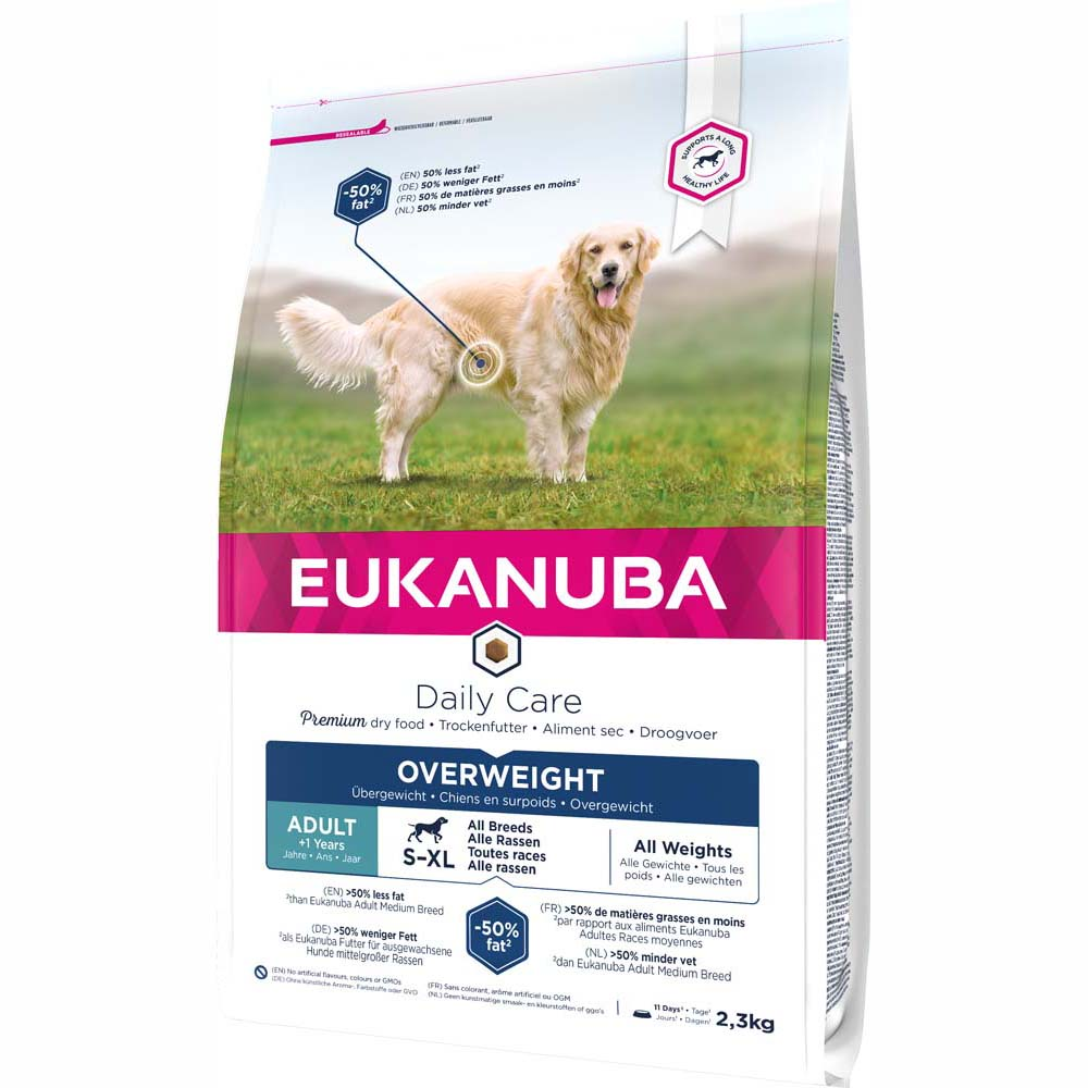 Eukanuba Daily Care Overweight Adult Dog - 2 x 12 kg