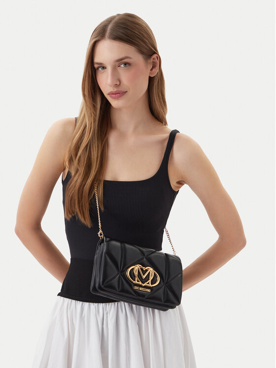 LOVE MOSCHINO Torebka JC4043PP0OLC0000 Czarny