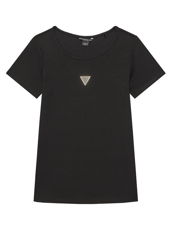 Guess T-Shirt J5YP03 KB1O1 Czarny Regular Fit