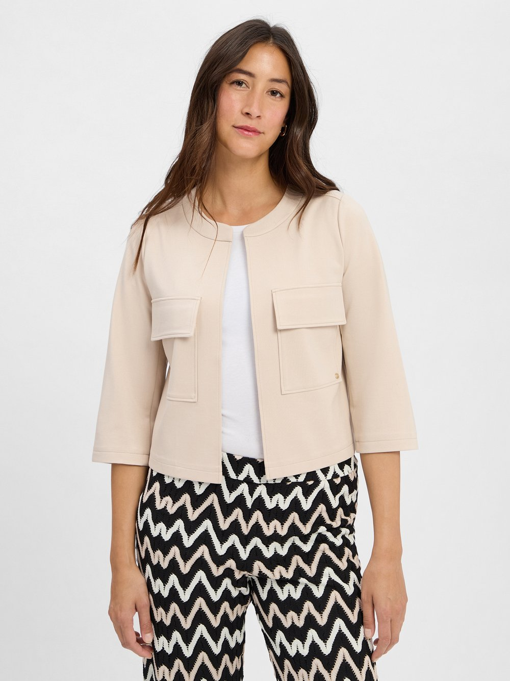 Betty & Co Damska bluza dresowa Kobiety beżowy, 36