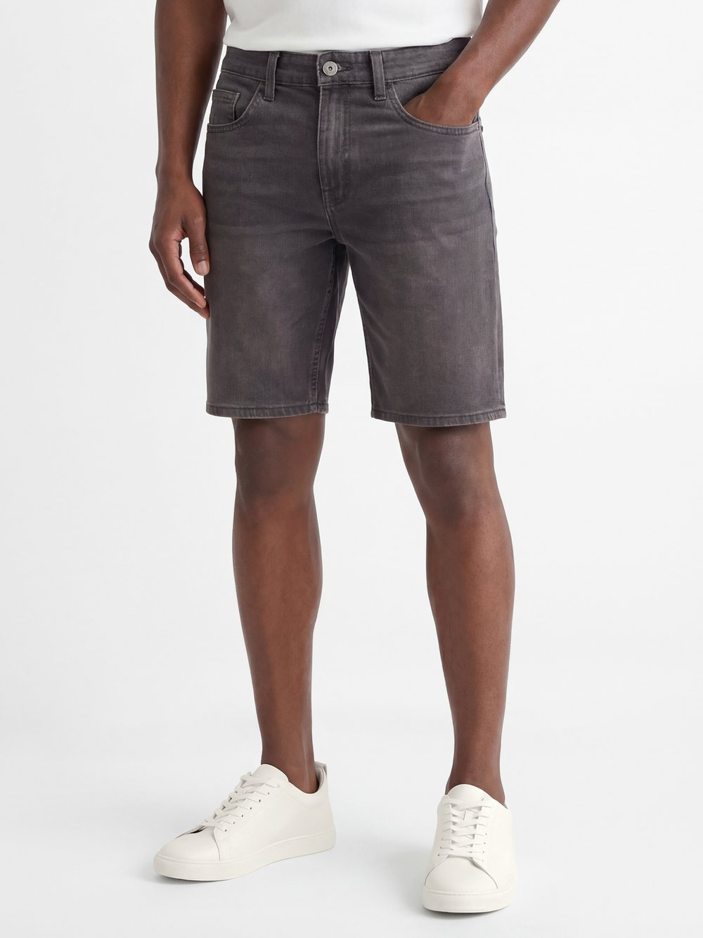 Only&Sons Męskie spodenki jeansowe - ONSweft Box Mężczyźni Bawełna szary, XXL
