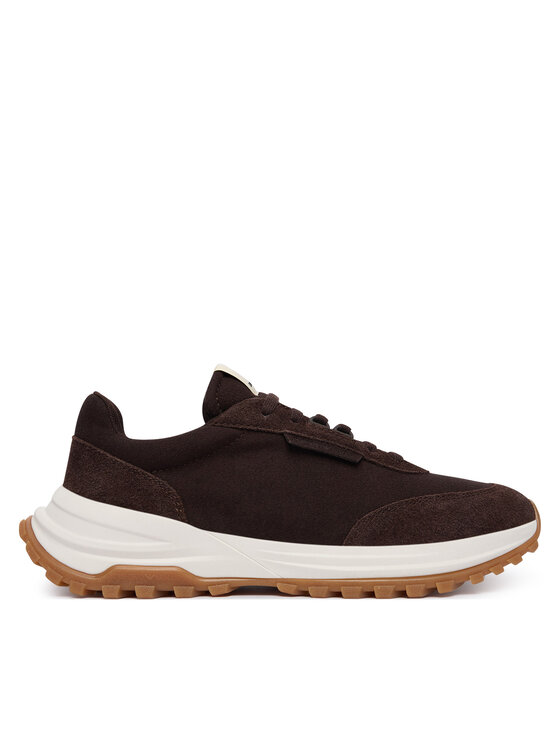 Emporio Armani Sneakersy EM005746 AF25311 U6032 Brązowy ciemny