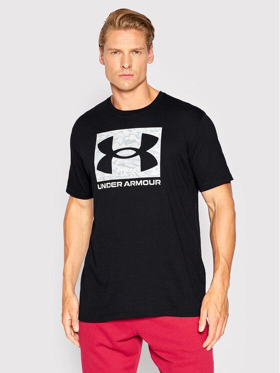 Under Armour T-Shirt Ua Abc 1361673 Czarny Relaxed Fit