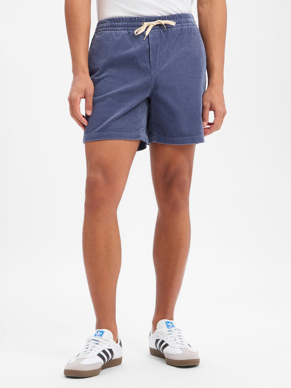 Polo Ralph Lauren Męskie szorty sztruksowe Mężczyźni Bawełna (100%) niebieski, M