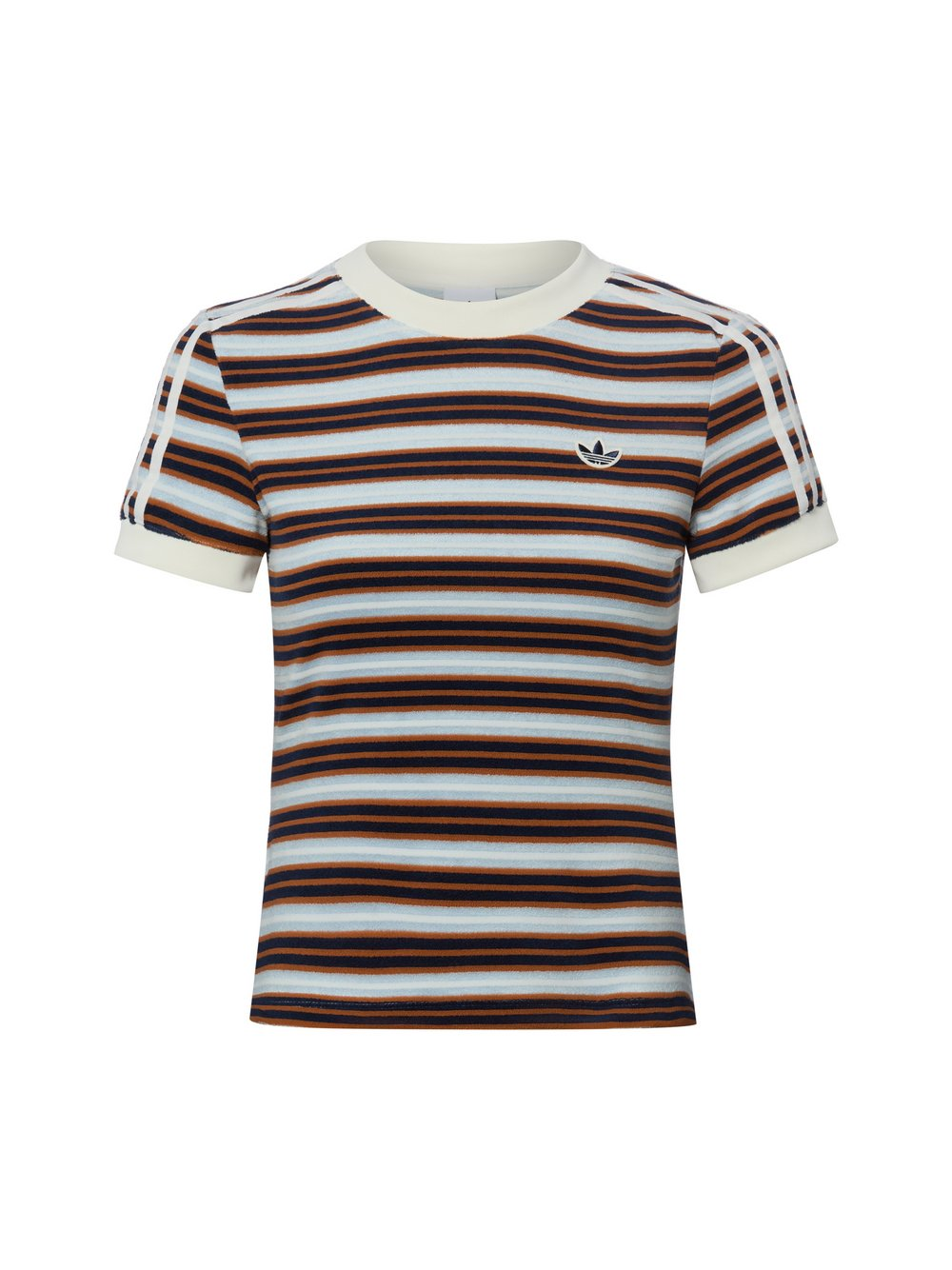 adidas Originals Koszulka damska Kobiety brązowy|wielokolorowy, S