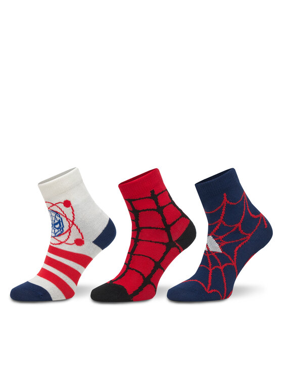 adidas Skarpety długie Spider-man KA9880 Kolorowy