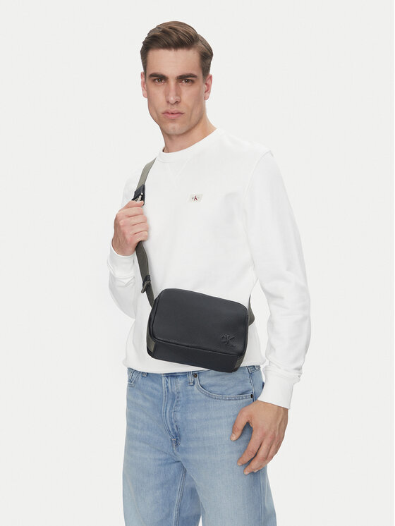 Calvin Klein Jeans Saszetka Cargo Camera Bag LV04G3081G Czarny