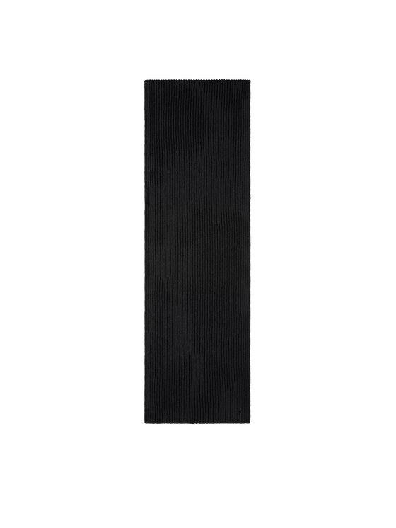 Calvin Klein Szalik Ck Metal Wool Rib Scarf LV04D8056G Czarny