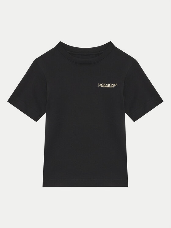 Jack & Jones Junior T-Shirt Boston 12274897 Czarny Relaxed Fit