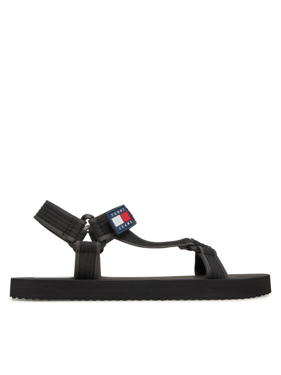 Tommy Jeans Sandały Tjm Casual Sandal EM0EM01563 Czarny