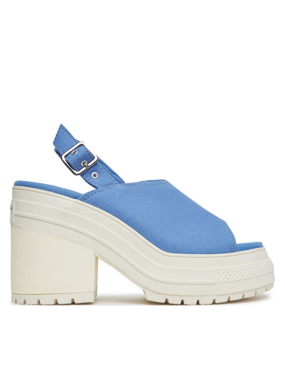 Converse Sandały Chuck 70 De Luxe Heel Sandal Platform A13810C Niebieski