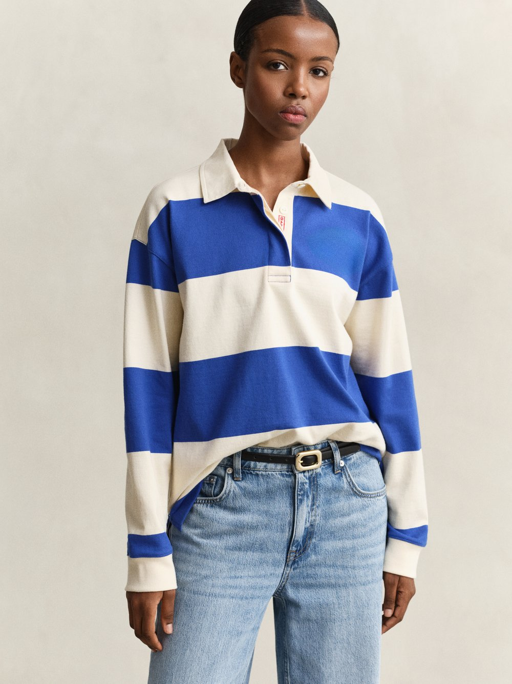 Gant Bluza damska Kobiety Bawełna niebieski, XS