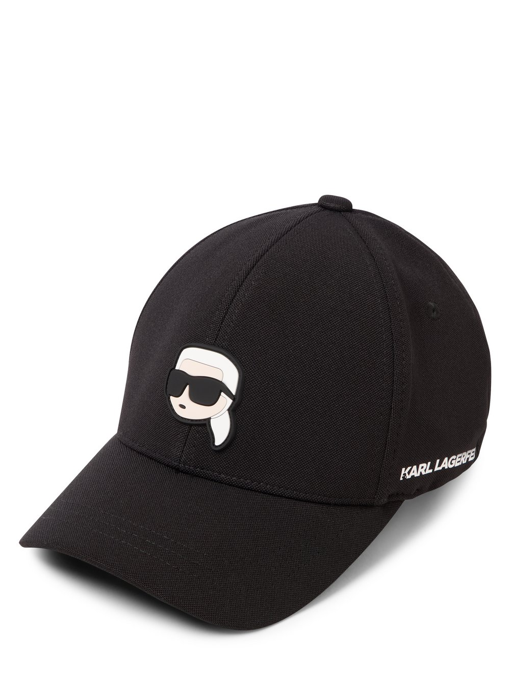 KARL LAGERFELD Damska czapka z daszkiem Kobiety Sztuczne włókno czarny, 1