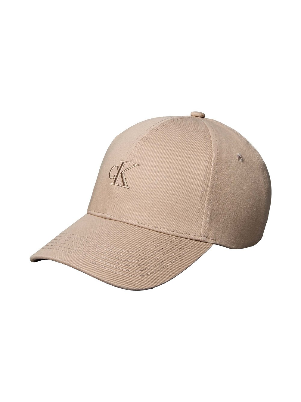 Calvin Klein Czapka damska Kobiety Bawełna szary|beżowy, ONE SIZE