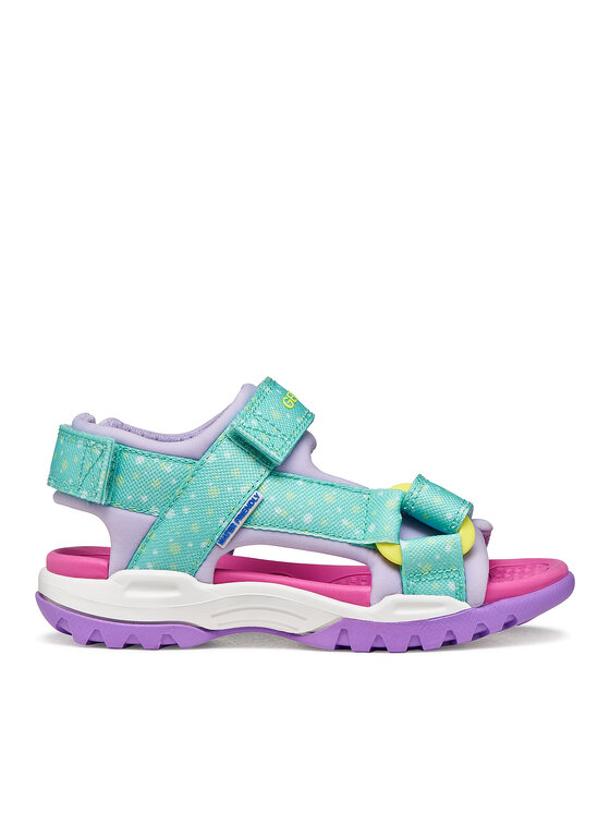 Geox Sandały Jr Borealis Girl J550WA 015AN C4A8R S Turkusowy