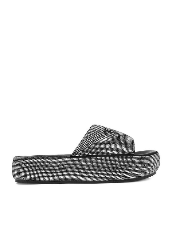 Juicy Couture Klapki CEO-WSS21515-04 Czarny