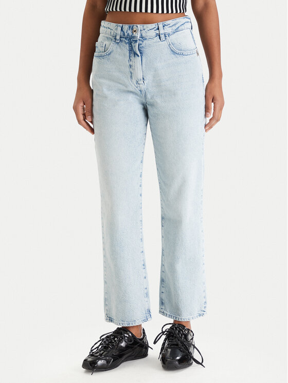 Patrizia Pepe Jeansy 8P0803/D1WZB-CB01 Niebieski Regular Fit