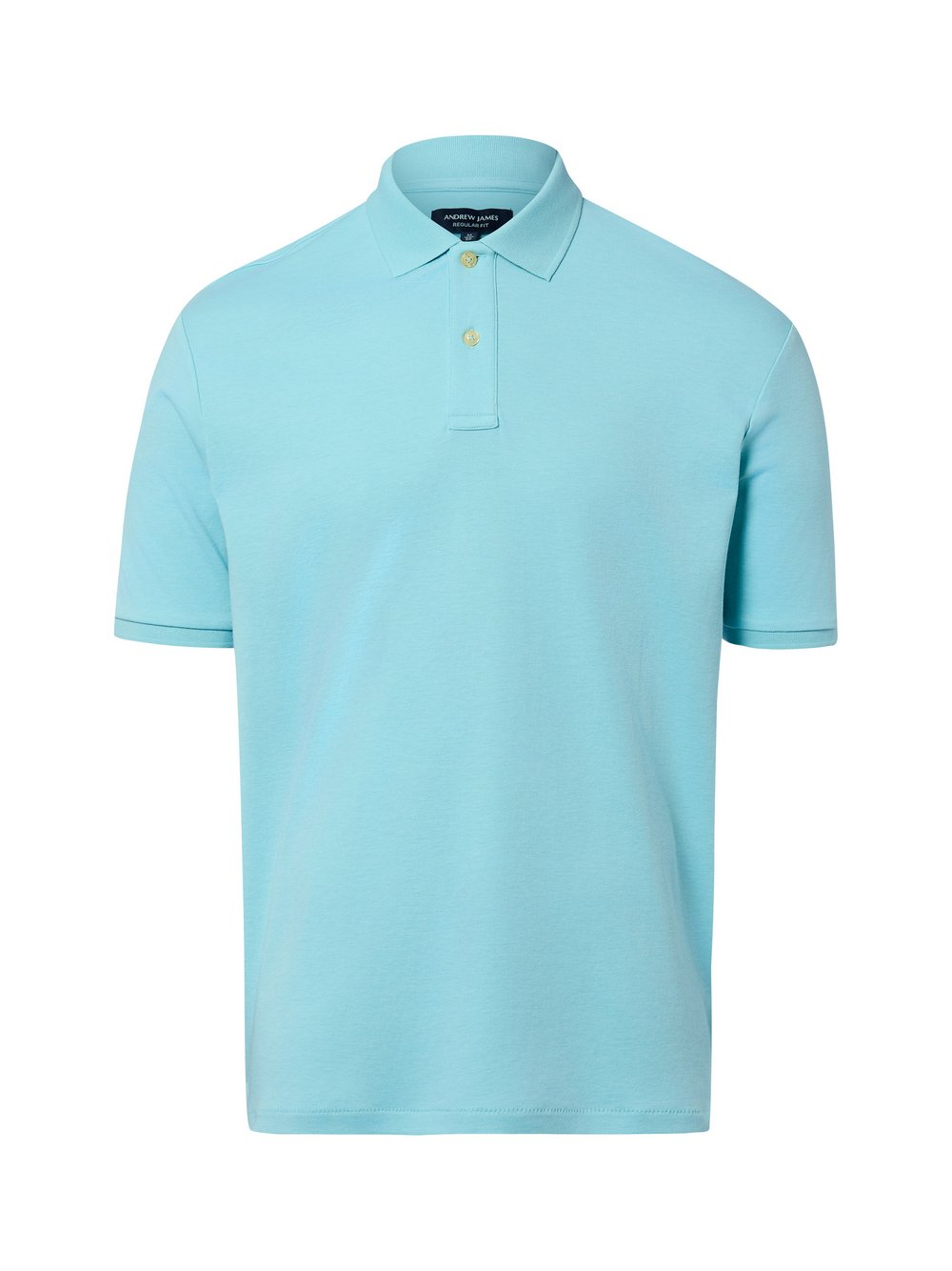 Andrew James Męska koszulka polo Mężczyźni Bawełna niebieski, XL