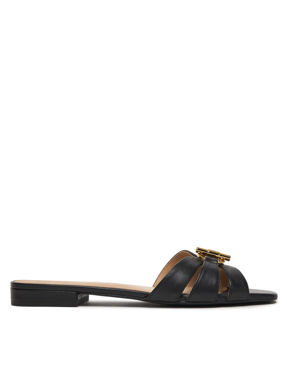 LAUREN RALPH LAUREN Klapki Blaike 802982875002 Czarny
