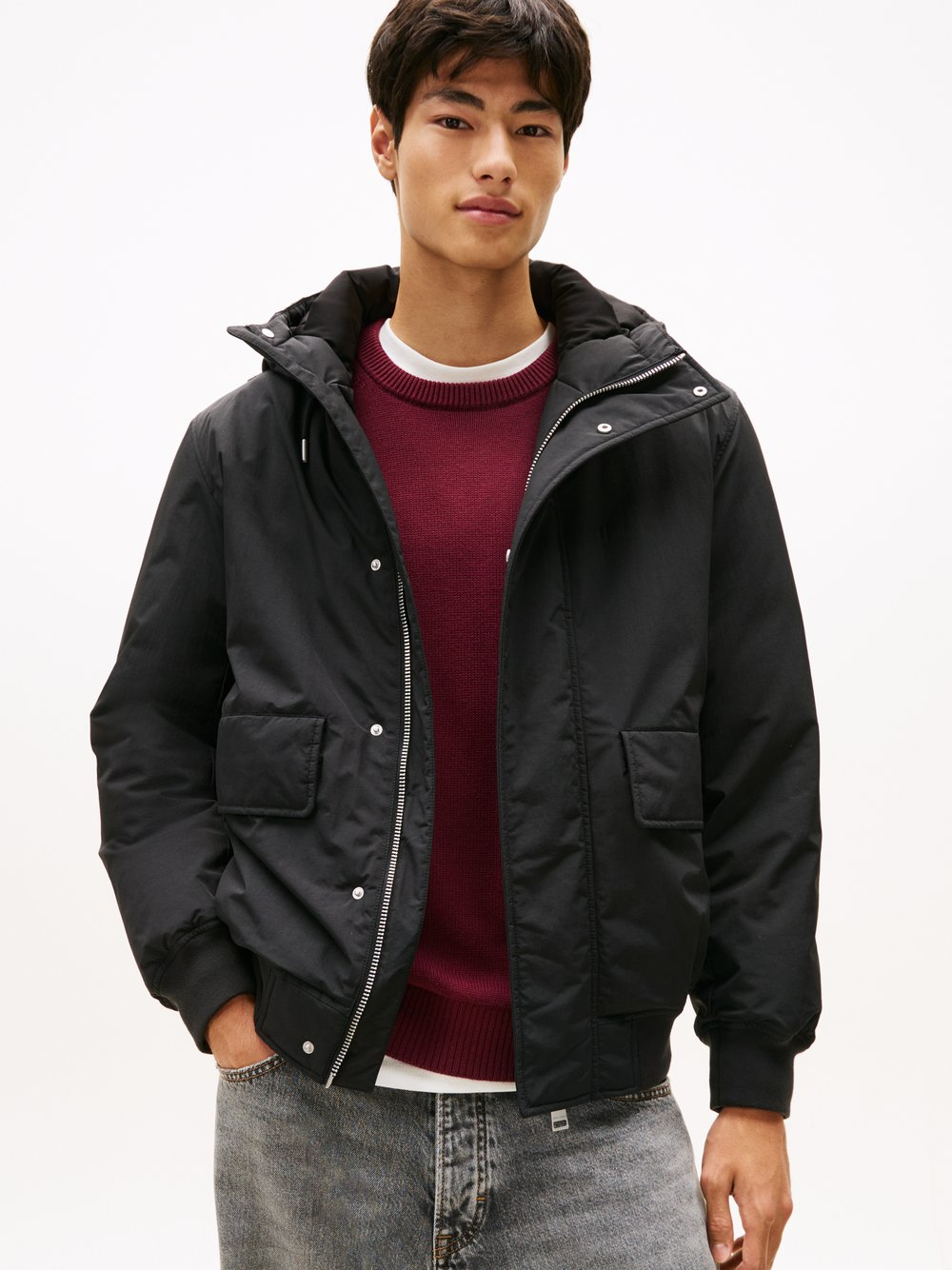 Tommy Jeans Bluza męska Mężczyźni czarny, L