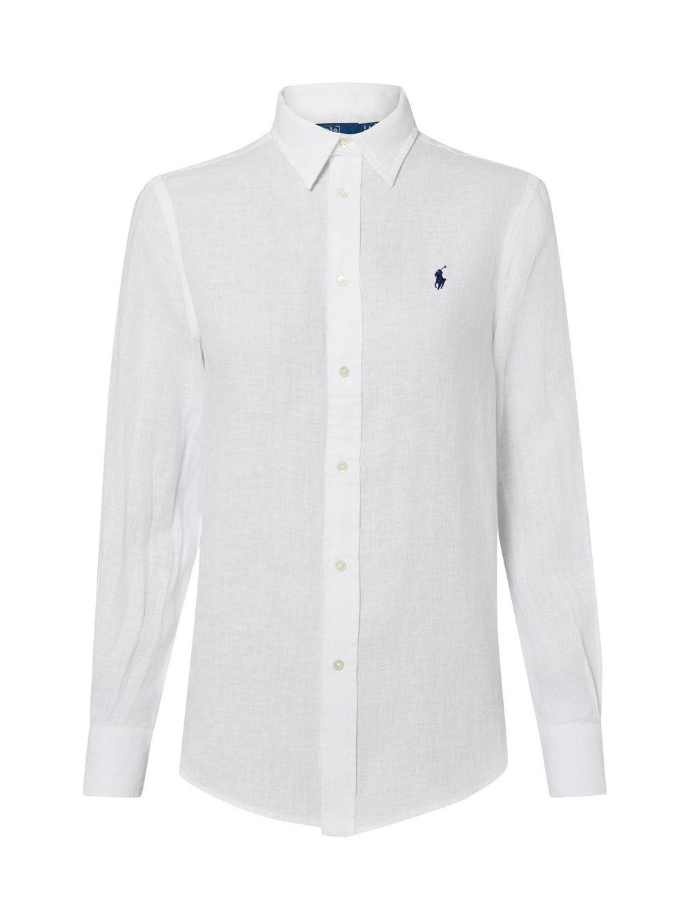 Polo Ralph Lauren Lniana bluzka damska Kobiety len biały, S