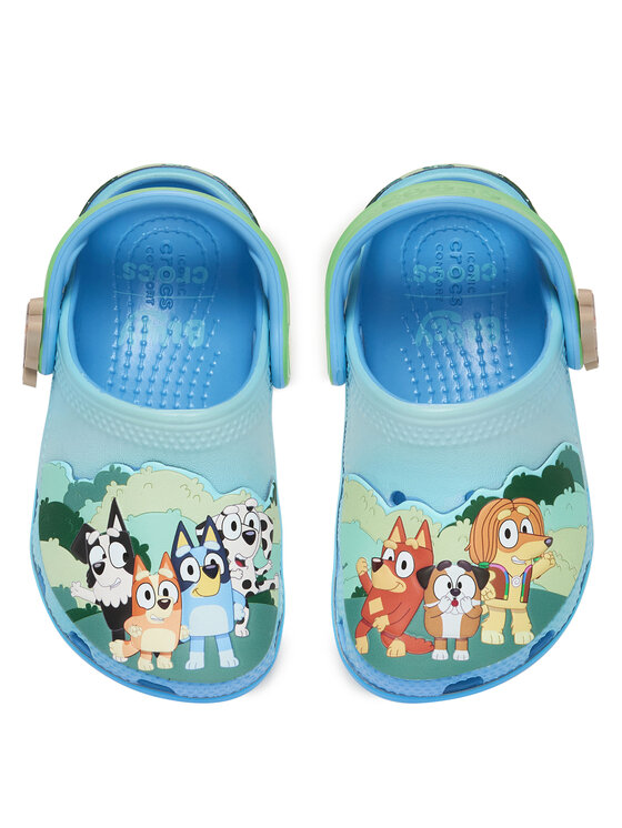Crocs Klapki Bluey Multi Cls Clg T 212369 Kolorowy