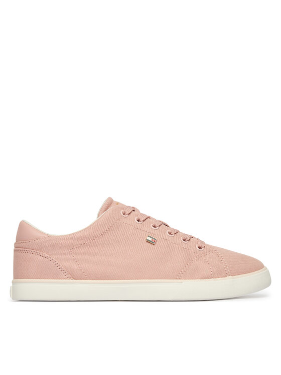 Tommy Hilfiger Tenisówki Th Low Profile Vulc Canvas FW0FW09102 Różowy