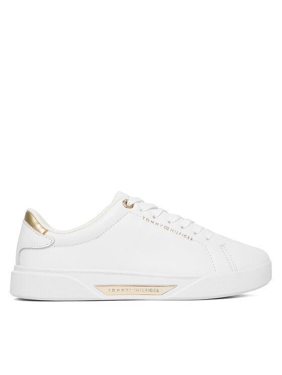 Tommy Hilfiger Sneakersy Essential Chic Court Sneaker FW0FW09019 Biały
