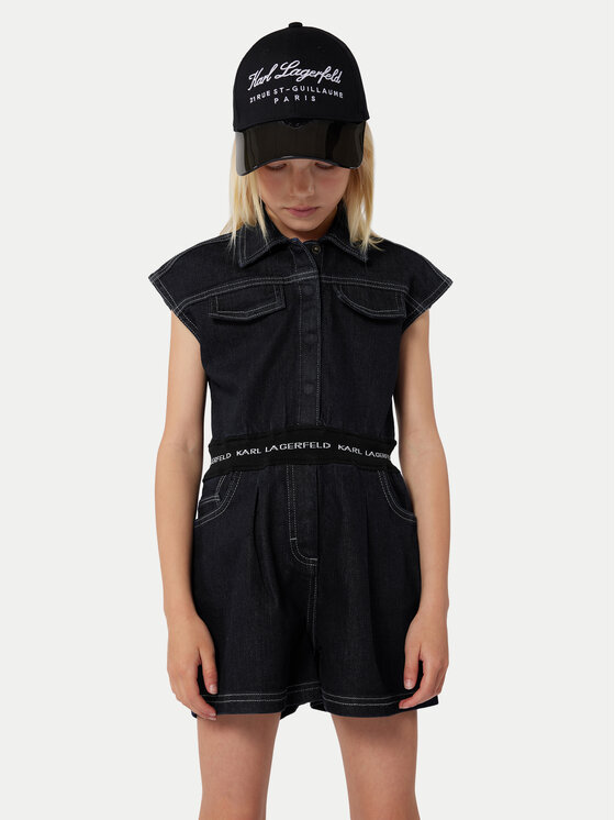 Karl Lagerfeld Kids Kombinezon Z30101 S Granatowy Regular Fit