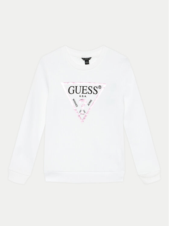 Guess Bluza J74Q10 KAUG0 Biały Regular Fit
