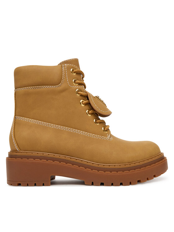 Guess Trapery FLTLVY ELE10 Beżowy