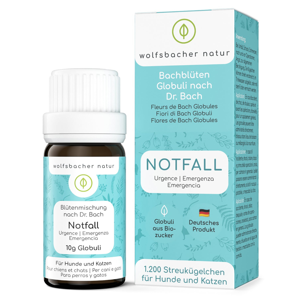 Wolfsbacher Nature Bach Flowers (Kwiaty Bacha) - Notfall (nagłe sytuacje) 10 g miniaturka