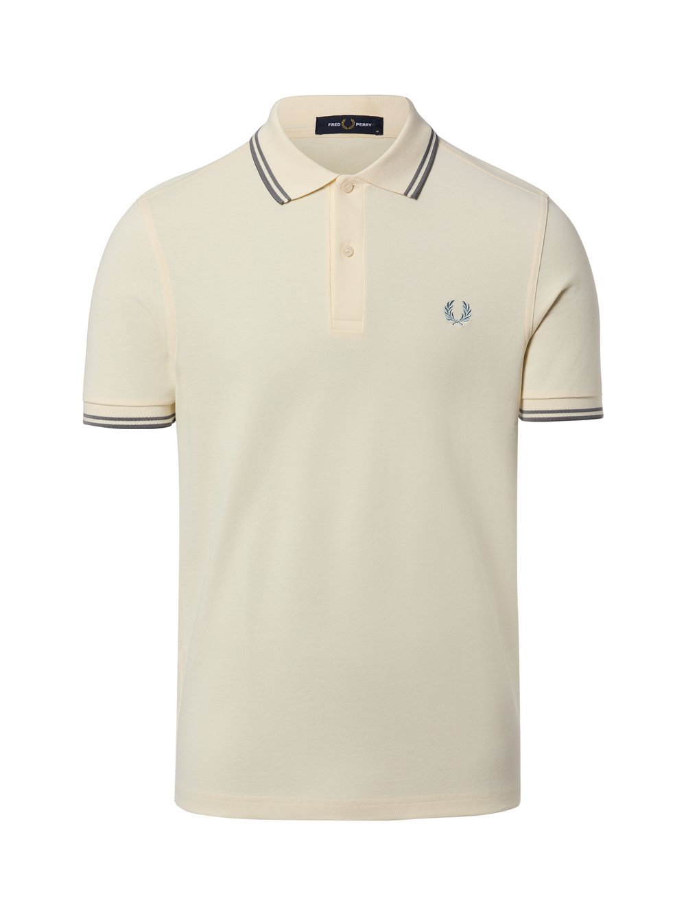 Fred Perry Męska koszulka polo Mężczyźni Bawełna żółty, XL