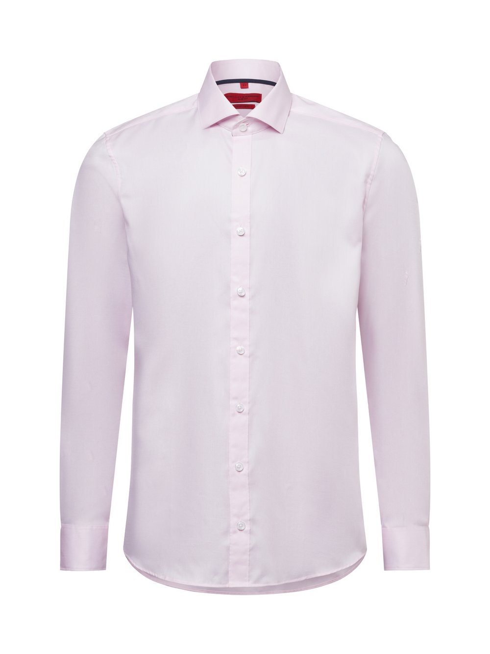Finshley & Harding Męska koszula biznesowa - Easy Care Mężczyźni Slim Fit Bawełna różowy, 43