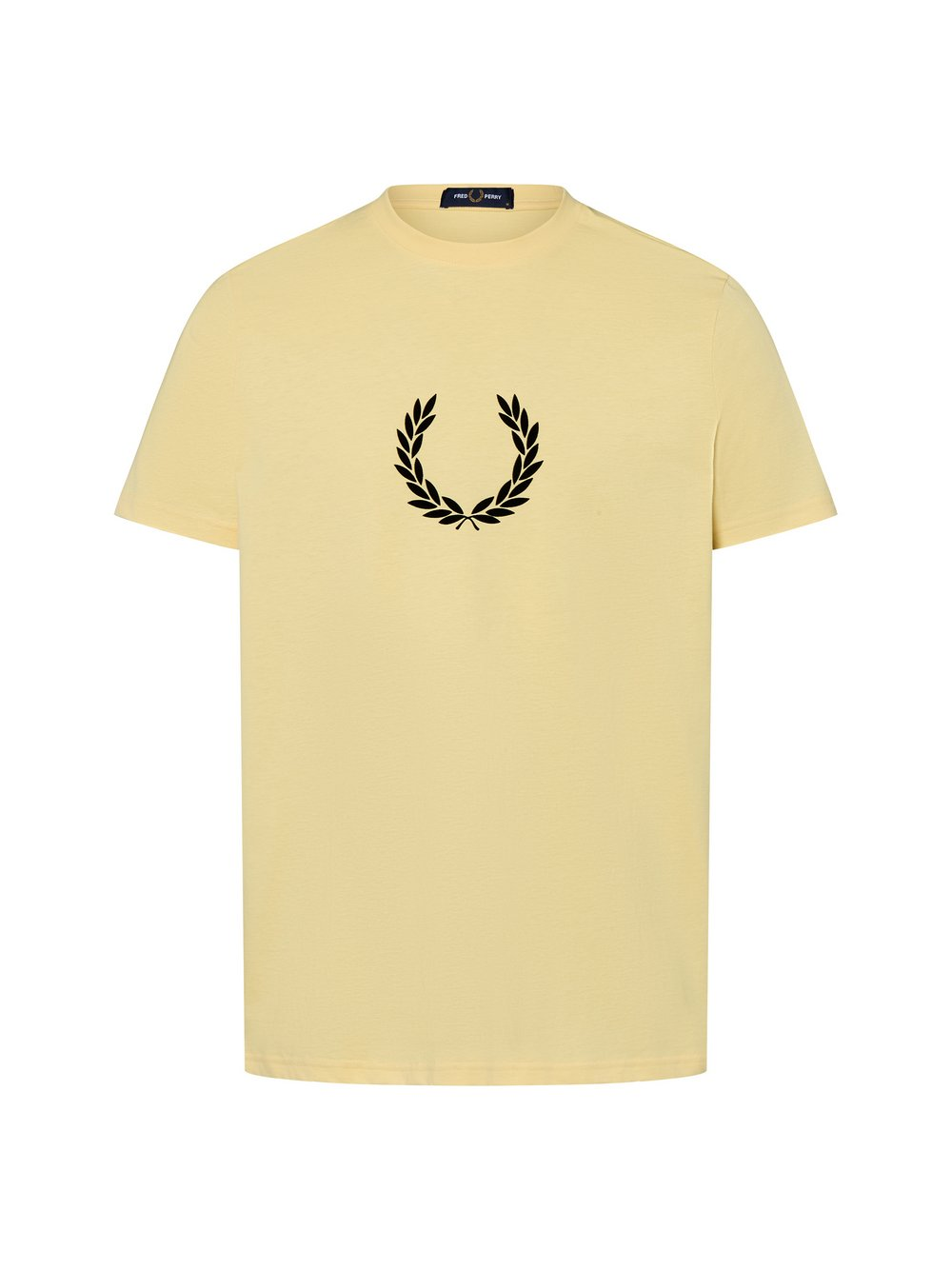 Fred Perry Koszulka męska Mężczyźni Bawełna żółty, XL