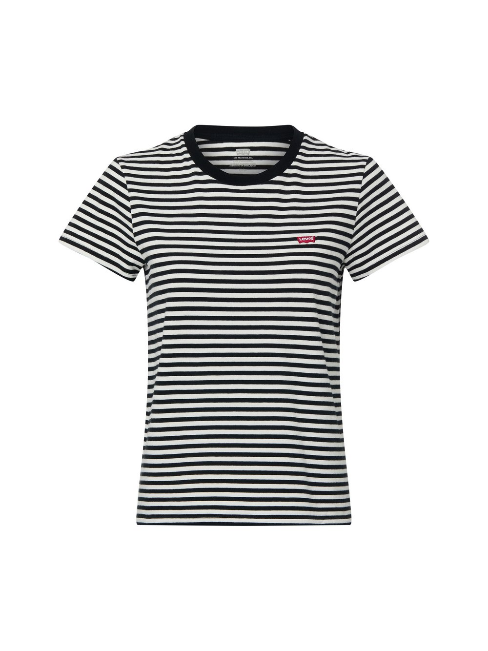 Levi's Koszulka damska Kobiety Bawełna czarny|biały, XS
