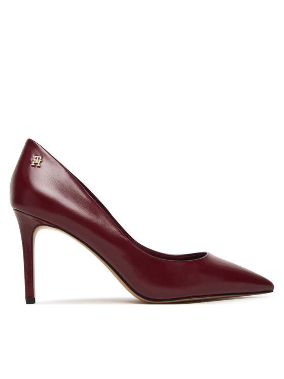 Tommy Hilfiger Szpilki Essential Pointed Pump FW0FW09362 Bordowy