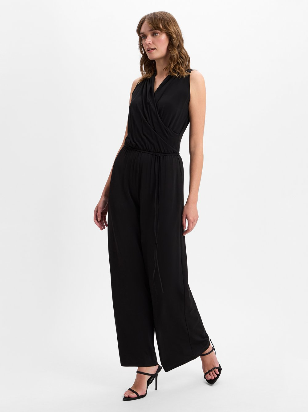 Weekend Max Mara Kombinezon damski - Genzana Kobiety wiskoza czarny, 40