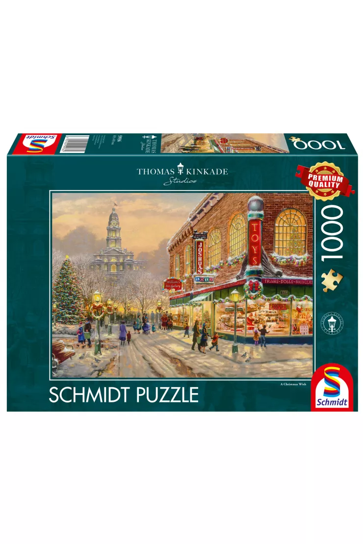 Puzzle 1000 el. Świąteczne życzenie