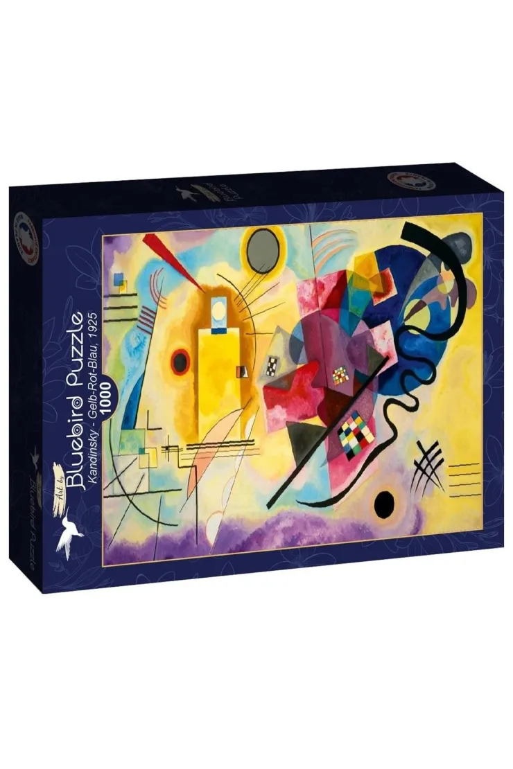 Puzzle 1000 el. Wassily Kandinsky, Żółty, czerwony...