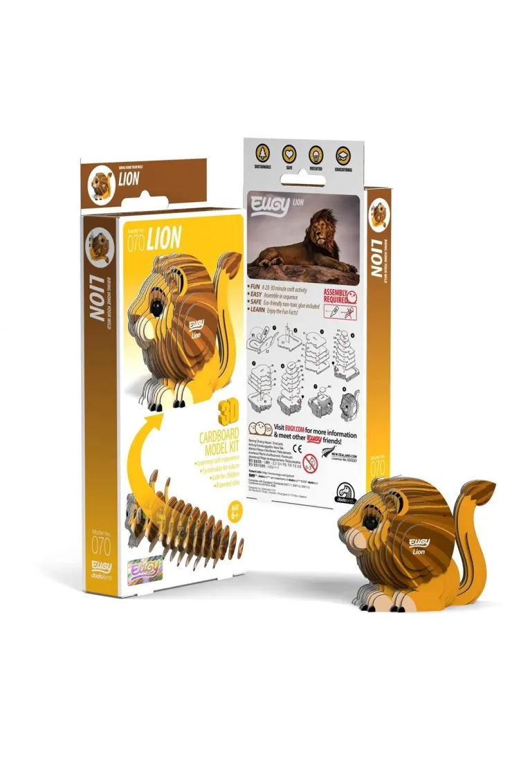 Lew Eko Układanka 3D
