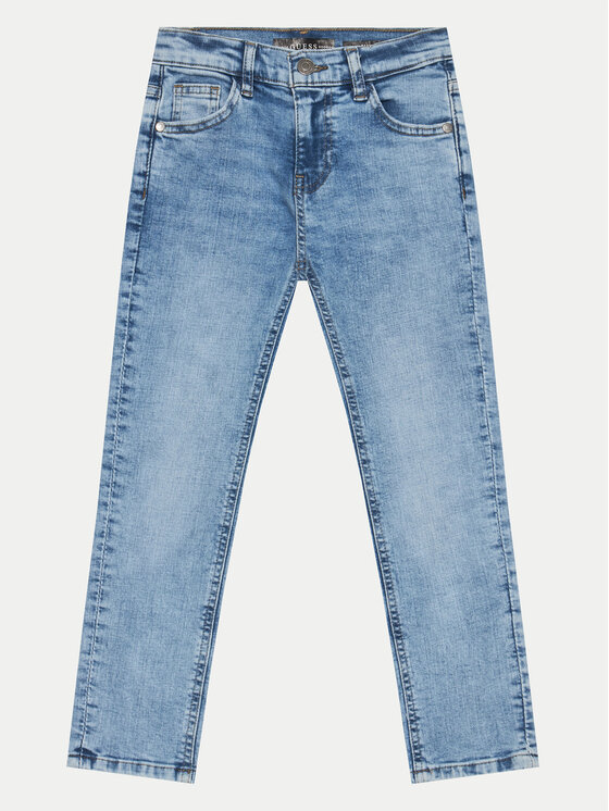 Guess Jeansy L3YA00 D52Z0 Niebieski Slim Fit